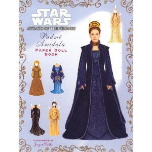 Padme Amidala Paper Doll Book (Star Wars, Episode II: Attack of the Clones) [Paperback]