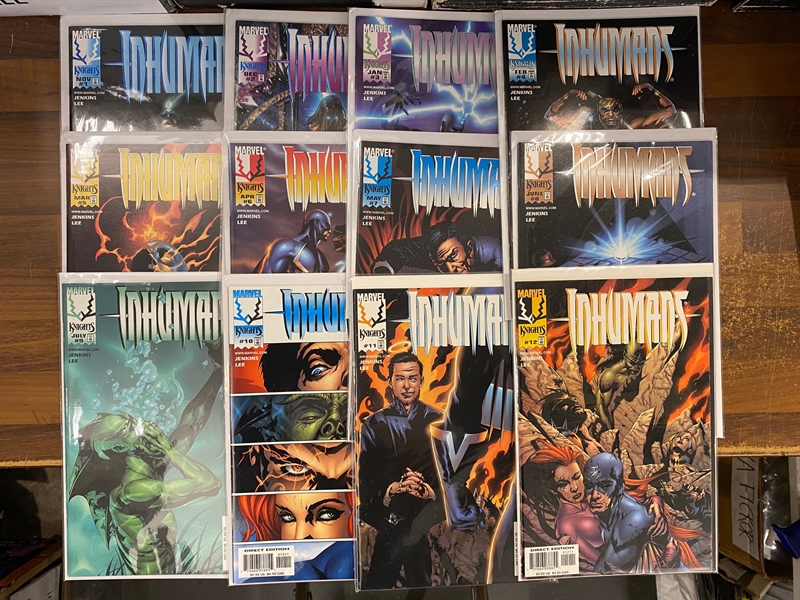 Inhumans (1998) #1-12 (complete)