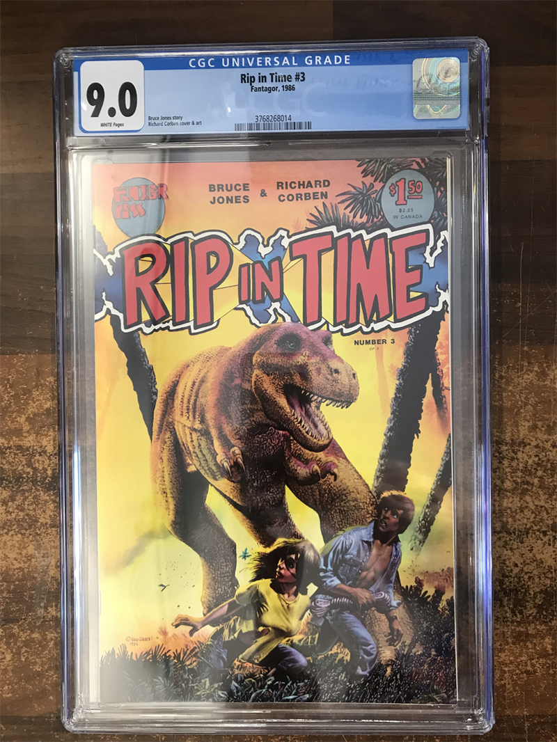 CGC 9,0 RIP IN TIME #3