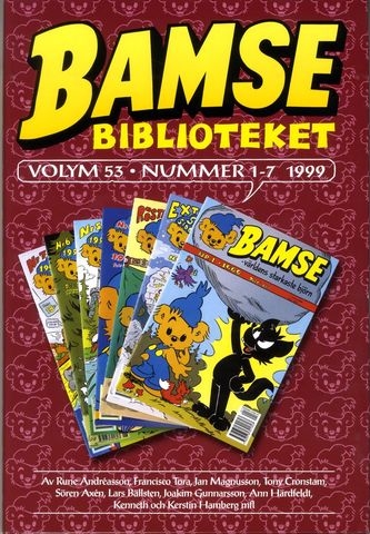 Bamse Biblioteket vol. 53 Nummer 1 - 7 1999 HC