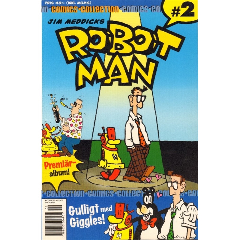 Robot Man # 2 Carlsen Comics Collection